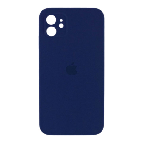 Чохол Silicone Case Full Camera Square для iPhone 11 Deep navy